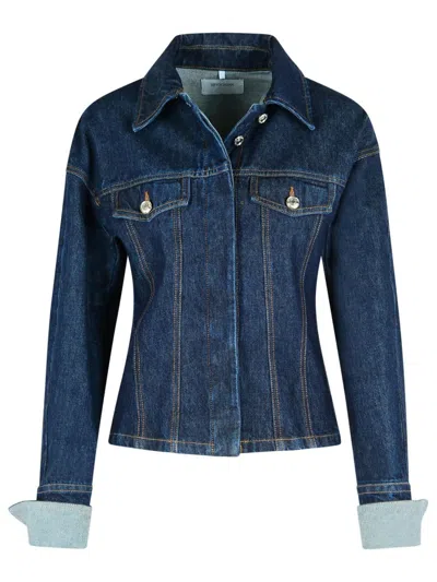 SPORTMAX SPORTMAX GANGE' BLUE DENIM JACKET