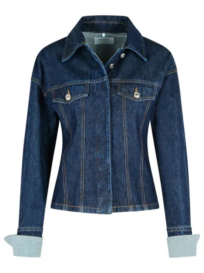 SPORTMAX SPORTMAX 'GANGE' BLUE DENIM JACKET
