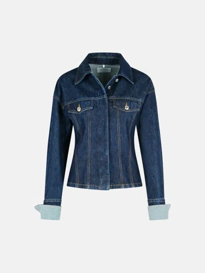 Sportmax 'gange' Blue Denim Jacket