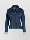 Sportmax Gange Blue Denim Jacket In Blue