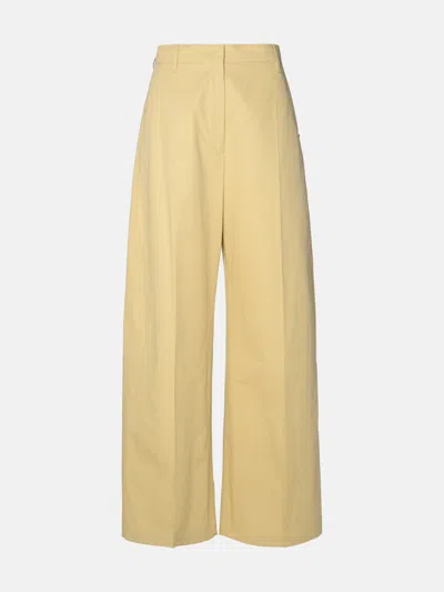 Sportmax 'gebe' Beige Cotton Trousers