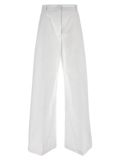 Sportmax Gebe Trouser In Optical White