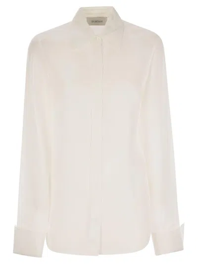 Sportmax Yen Milk Shirt In White