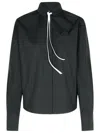 Sportmax Woman Shirt Black Size 8 Cotton In Black