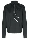 Sportmax Woman Shirt Black Size 8 Cotton In Black