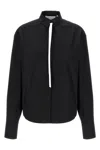 Sportmax Woman Shirt Black Size 8 Cotton