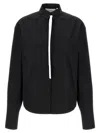 Sportmax Woman Shirt Black Size 8 Cotton In Black
