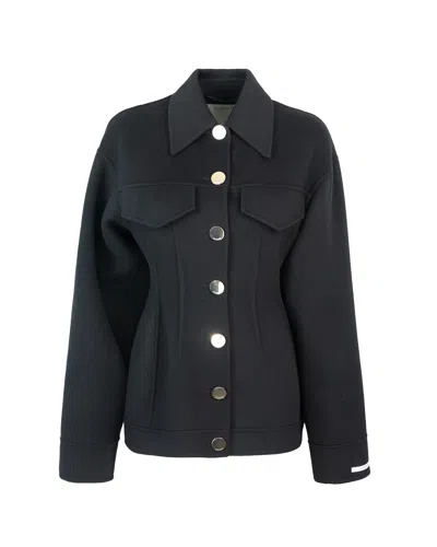 SPORTMAX BLACK AEGEAN JACKET