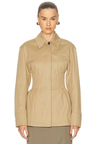 Sportmax Giallo Jacket In Brown
