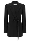 Sportmax 'glassa' Blazer In Black