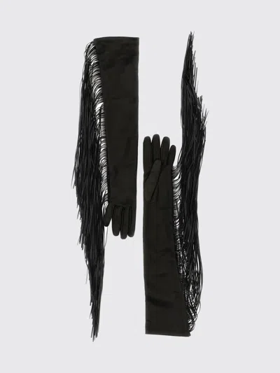 Sportmax Gloves Woman  In Black