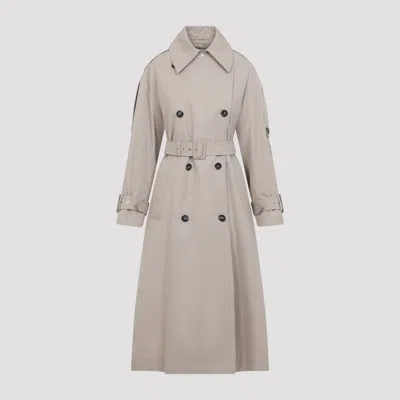 Sportmax Gocce Mini Trench Coat For Women In Animal Print
