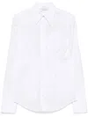 Sportmax Gocce Long-sleeved Shirt In Weiss