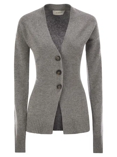 SPORTMAX SPORTMAX GONDOLA WOOL AND CASHMERE CARDIGAN