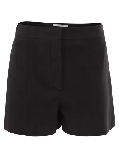 Sportmax Max Mara  Good - Double Shorts In Black