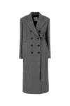 Sportmax Embroidered Wool Blend Billy Coat In Grey
