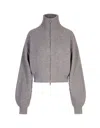 SPORTMAX GREY SVAGO CARDIGAN