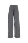Sportmax Grey Wool Blend Sella Pant In Blue