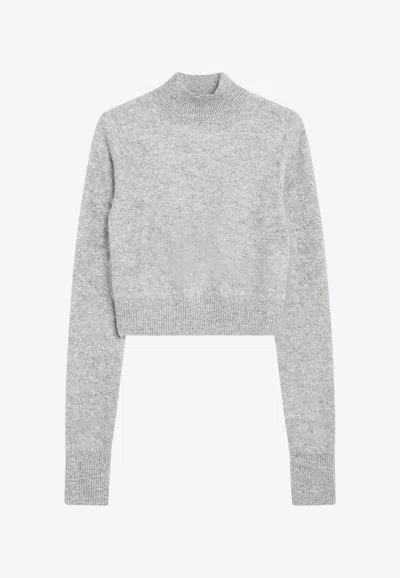 SPORTMAX GUBBIO CASHMERE CROPPED SWEATER