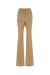Sportmax Wool Hangar Pant With Flared Leg