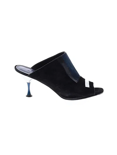 Pre-owned Sportmax Heels In Blue
