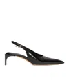 Sportmax High-heeled Sandals In Black