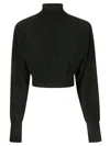 Sportmax High Neck Long-sleeved Jumper
