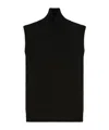 Sportmax Maglia Ardenza A Lupetto Smanicato In Black