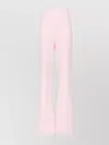 Sportmax High-rise Trousers With Back Pocket And Flared Leg