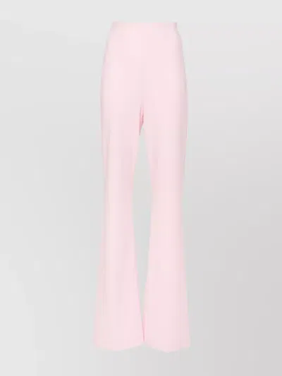 Sportmax High-rise Trousers With Back Pocket And Flared Leg