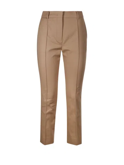 SPORTMAX HIGH WAIST STRAIGHT LEG TROUSERS