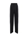 SPORTMAX HIGH WAIST STRAIGHT LEG TROUSERS