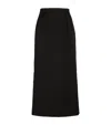 Sportmax Woman Midi Skirt Black Size 8 Acetate In Black