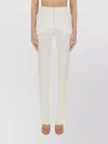 Sportmax High-waisted Straight Fit Trousers Raoul In White