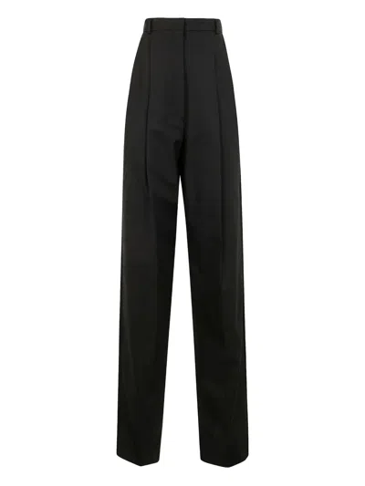 SPORTMAX HIGH-WAISTED TROUSERS