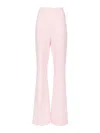 Sportmax Olea High-waist Flared Trousers In Light Purple