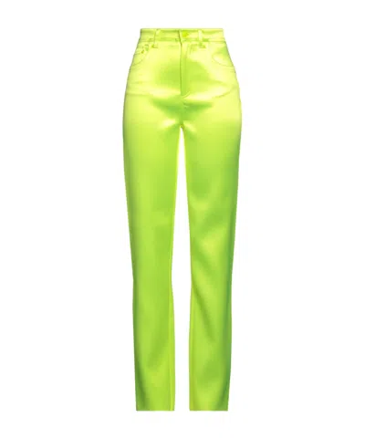 Sportmax High-waisted Straight-leg Trousers In Green