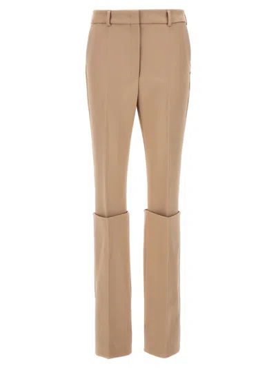 SPORTMAX HOLIDAY PANTS BEIGE
