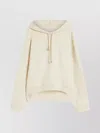 Sportmax Hooded Sweatshirt Kangaroo Pocket In Neutral