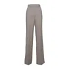 Sportmax Houndstooth Pattern Stretch Gabardine Trousers
