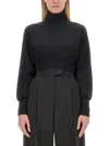 Sportmax Howl Shirt In Black
