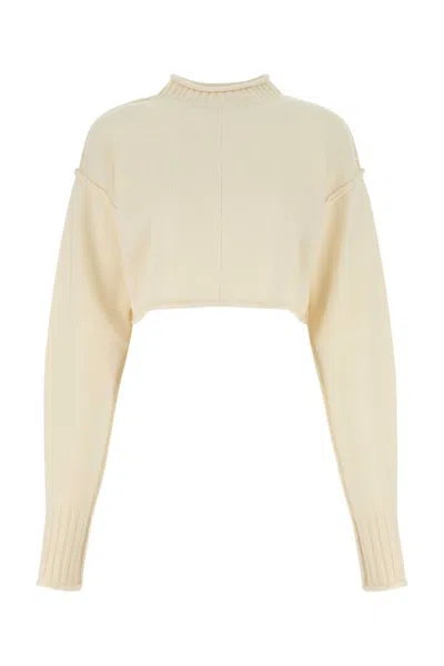 Sportmax Ivory Wool Blend Maiorca Sweater In White