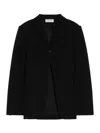 Sportmax Single-breasted Blazer In Stretch Viscose