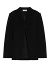 Sportmax Single-breasted Blazer In Stretch Viscose