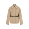 Sportmax Camel Brown Virgin Wool Cantore Jacket In Brown