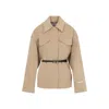 Sportmax Camel Brown Virgin Wool Cantore Jacket In Brown