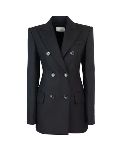 Sportmax Jacket In Black