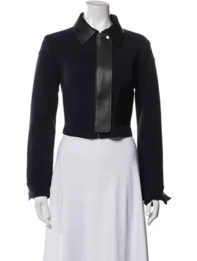 Pre-owned Sportmax Jacket In Blue