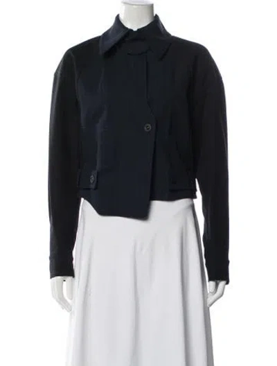 Pre-owned Sportmax Jacket In Blue