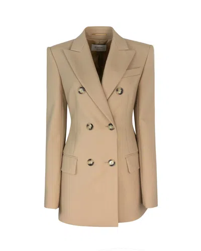 Sportmax Jacket In Brown